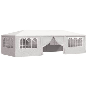 Gazebo Professionale con Pareti 4x9 m Bianco 90 g/mÂ² cod mxl 53485