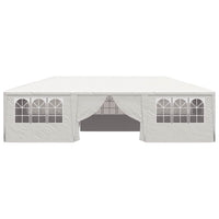 Gazebo Professionale con Pareti 4x9 m Bianco 90 g/mÂ² cod mxl 53485