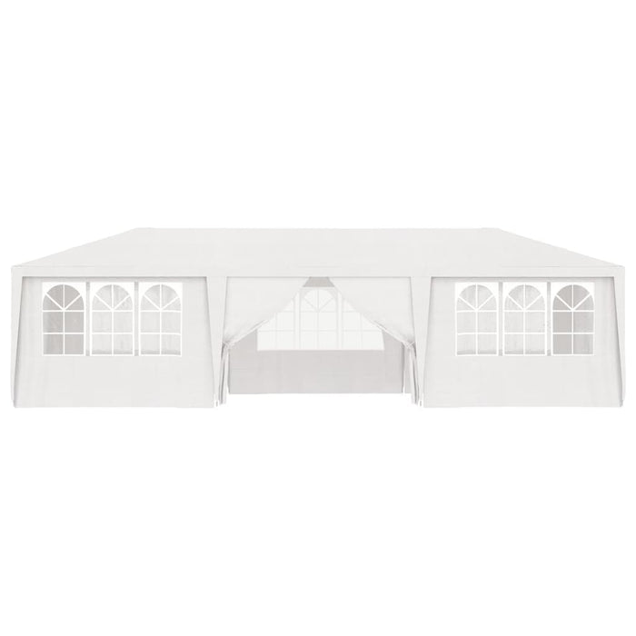Gazebo Professionale con Pareti 4x9 m Bianco 90 g/m² 48529