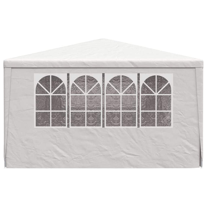 Gazebo Professionale con Pareti 4x9 m Bianco 90 g/mÂ² cod mxl 53485
