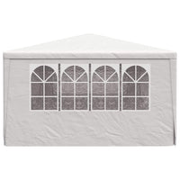 Gazebo Professionale con Pareti 4x9 m Bianco 90 g/m² 48529