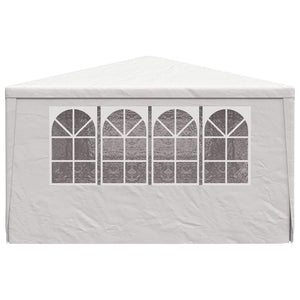Gazebo Professionale con Pareti 4x9 m Bianco 90 g/m² 48529