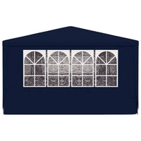 Gazebo Professionale con Pareti 4x9 m Blu 90 g/mÂ² cod mxl 50300