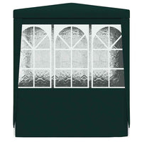 Gazebo Professionale con Pareti 2x2 m Verde 90 g/mÂ²