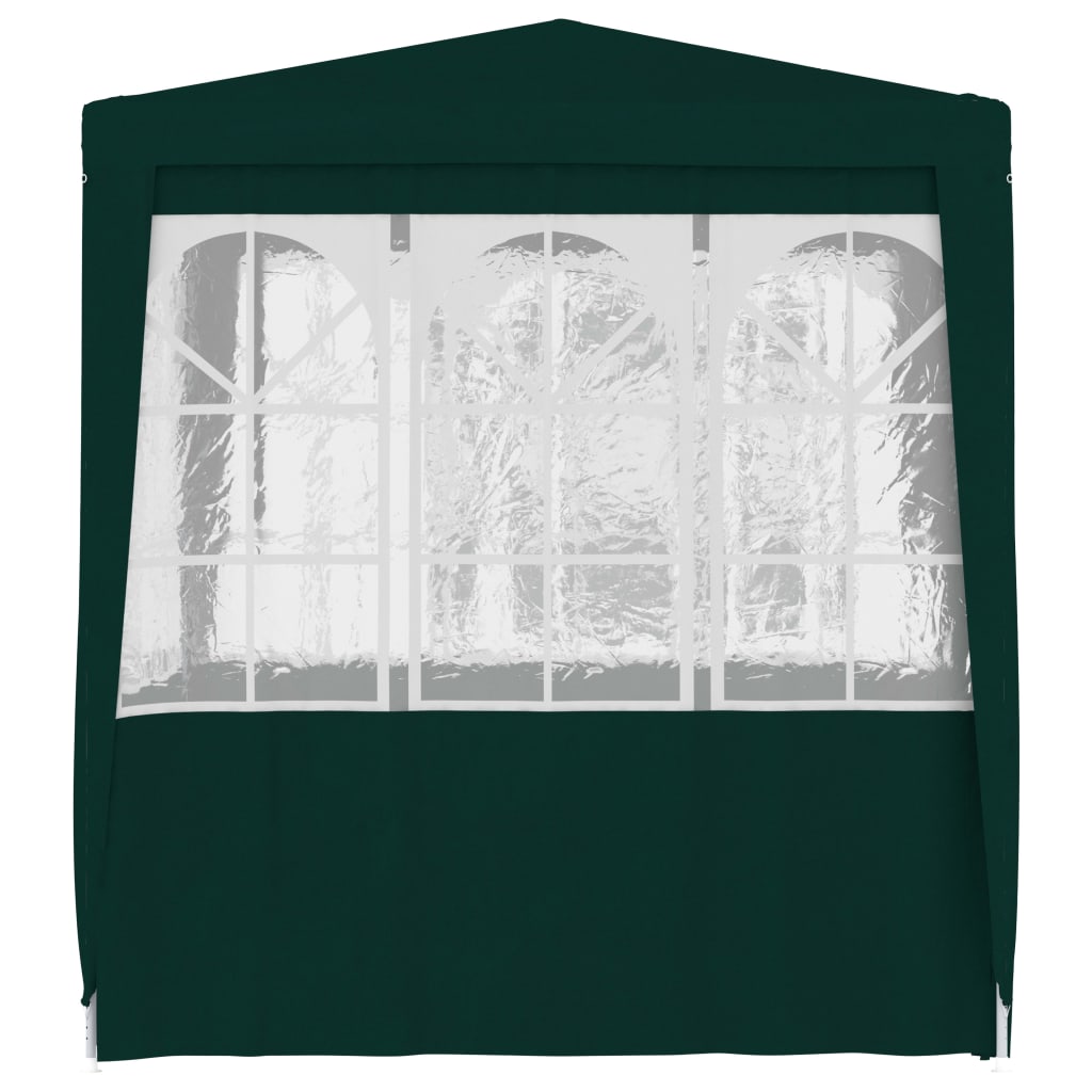 Gazebo Professionale con Pareti 2x2 m Verde 90 g/m² 48532