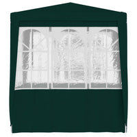Gazebo Professionale con Pareti 2x2 m Verde 90 g/m² 48532