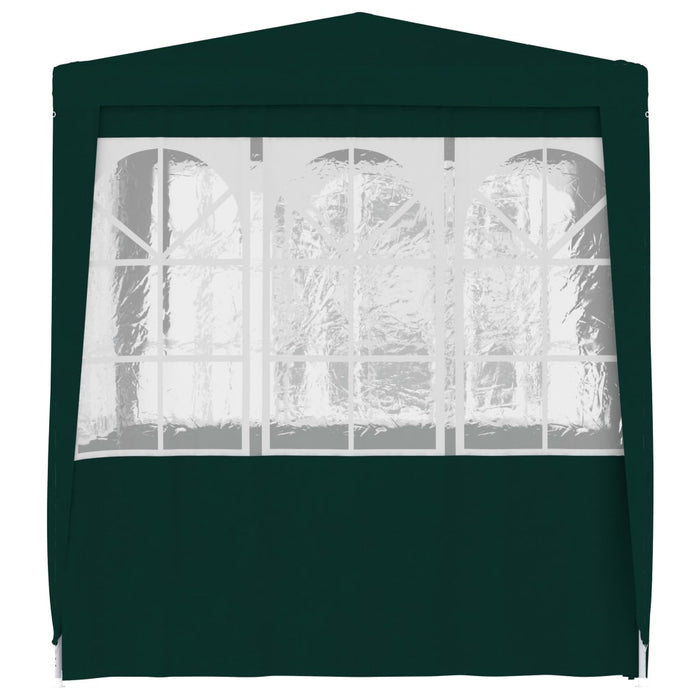 Gazebo Professionale con Pareti 2x2 m Verde 90 g/m² 48532