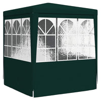 Gazebo Professionale con Pareti 2x2 m Verde 90 g/mÂ²