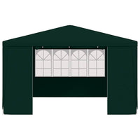 Gazebo Professionale con Pareti 4x4 m Verde 90 g/m² 48536