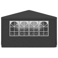 Gazebo Professionale con Pareti 4x6 m Antracite 90 g/m² 48537