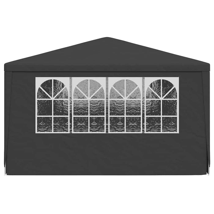 Gazebo Professionale con Pareti 4x6 m Antracite 90 g/m² 48537