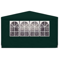 Gazebo Professionale con Pareti 4x9 m Verde 90 g/mÂ²