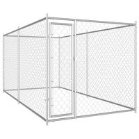 Cuccia da esterno gabbia recinto per animali box per cani da esterno 382 x 192 x 185 cm 02_0000350