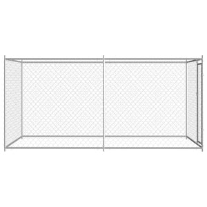Cuccia da esterno gabbia recinto per animali box per cani da esterno 382 x 192 x 185 cm 02_0000350