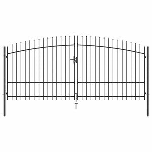 Cancello Doppio con Punte a Lancia 400x225 cm