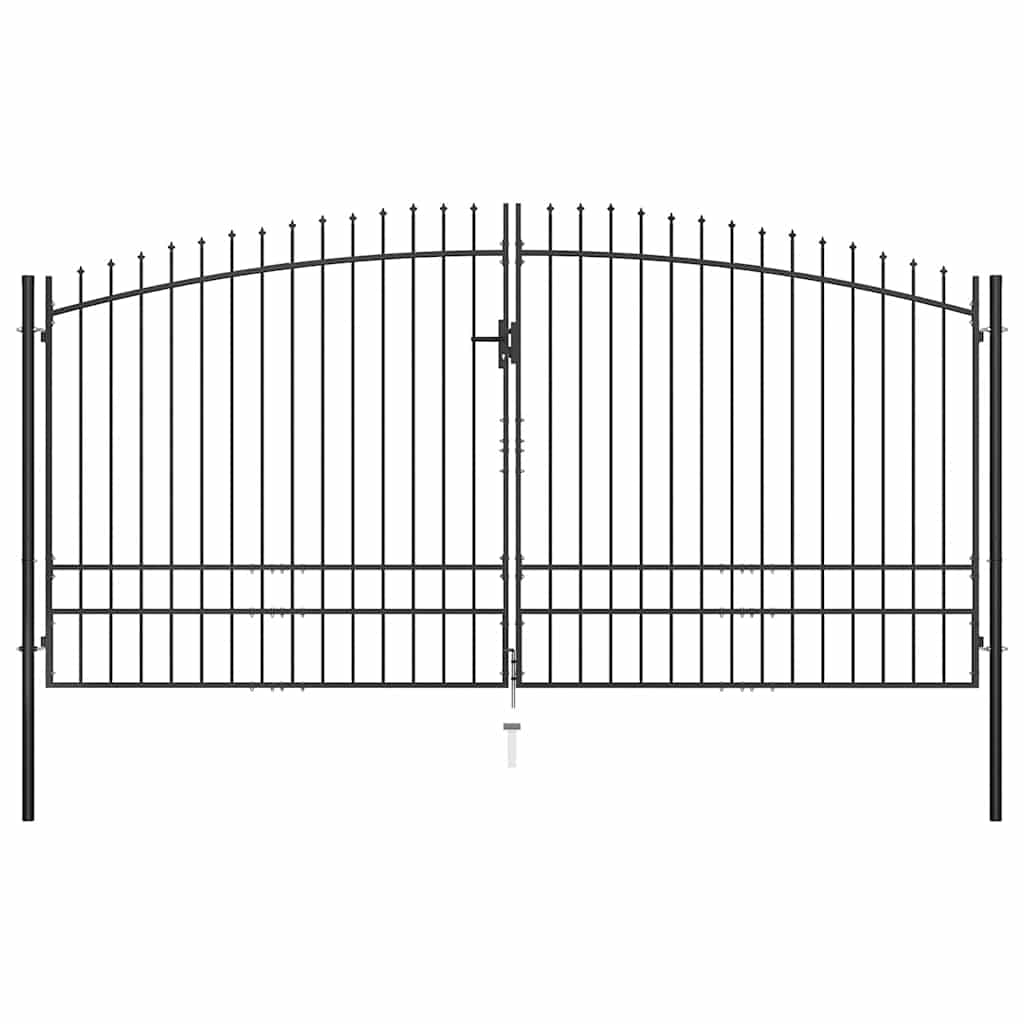 Cancello Doppio con Punte a Lancia 400x248 cm 145742