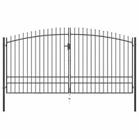Cancello Doppio con Punte a Lancia 400x248 cm 145742
