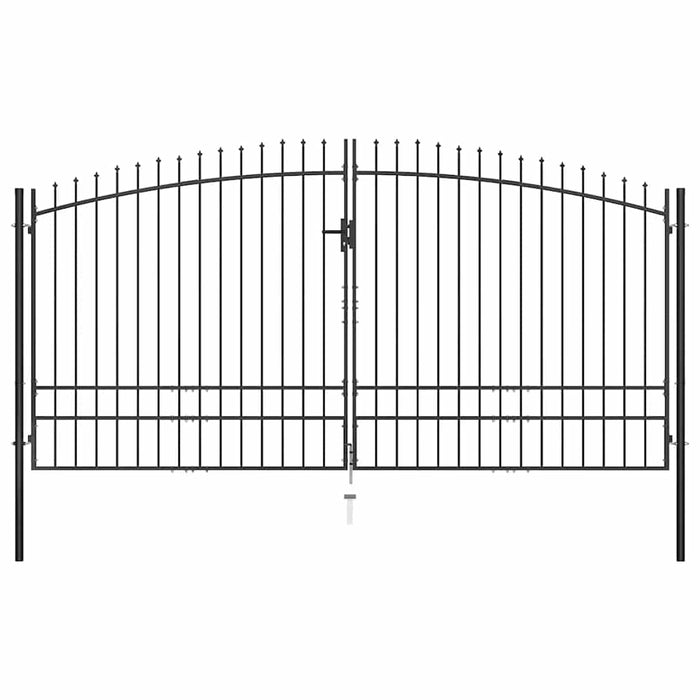 Cancello Doppio con Punte a Lancia 400x248 cm cod mxl 53967