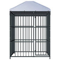 Canile da Esterno con Tetto 150x150x210 cm cod mxl 59410