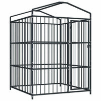 Canile da Esterno con Tetto 150x150x210 cm cod mxl 59410