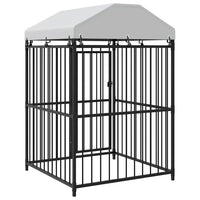 Canile da Esterno con Tetto 120x120x150 cm 145762