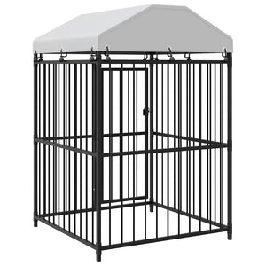 Canile da Esterno con Tetto 120x120x150 cm 145762