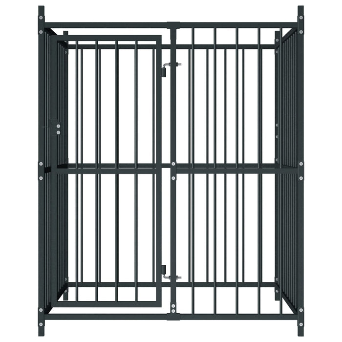 Canile da Esterno 120x120x150 cm cod mxl 59657