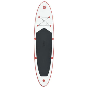 Set Tavola da SUP e Surf Gonfiabile Rosso e Bianco cod mxl 55795