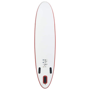 Set Tavola da SUP e Surf Gonfiabile Rosso e Bianco cod mxl 65967