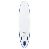 Set Tavola da SUP e Surf Gonfiabile Blu e Bianco cod mxl 62389