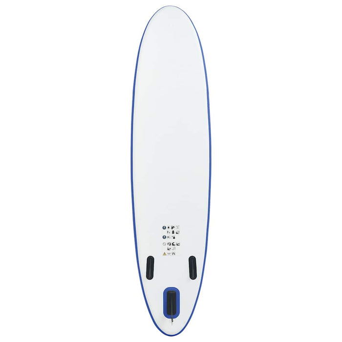 Set Tavola da SUP e Surf Gonfiabile Blu e Bianco cod mxl 62389