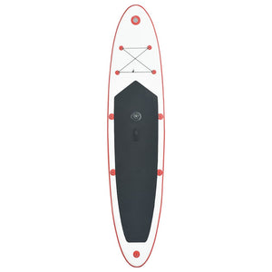 Set Tavola Gonfiabile da SUP con Vela Rosso e Bianco cod mxl 66797