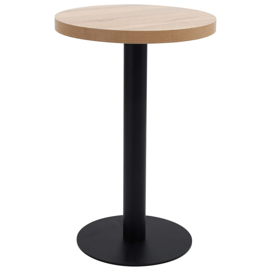 Tavolo da Bistrot Marrone Chiaro 50 cm in MDF cod mxl 15169