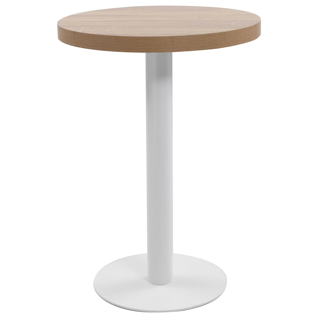 Tavolo da Bistrot Marrone Chiaro 60 cm in MDFcod mxl 104041