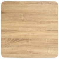 Tavolo da Bistrot Marrone Chiaro 60x60 cm in MDF 286429