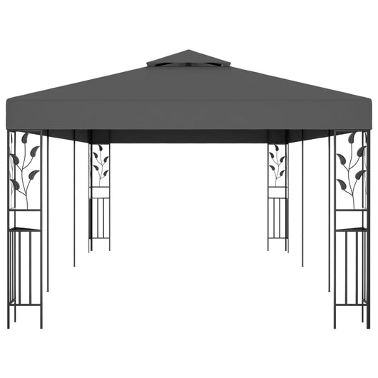 Gazebo 3x6 m Antracite 47964