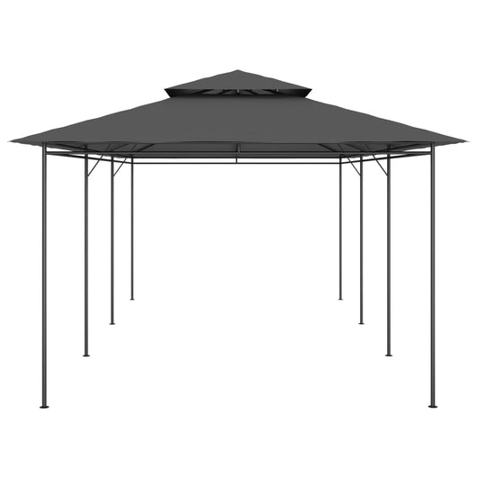 Gazebo 600x298x270 cm Antracite 47965