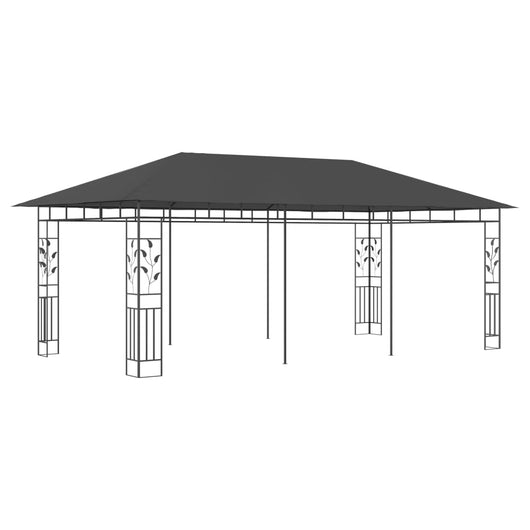 Gazebo con Zanzariera 6x3x2,73 m Antracite 47974