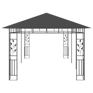 Gazebo con Zanzariera 6x3x2,73 m Antracite cod mxl 66148