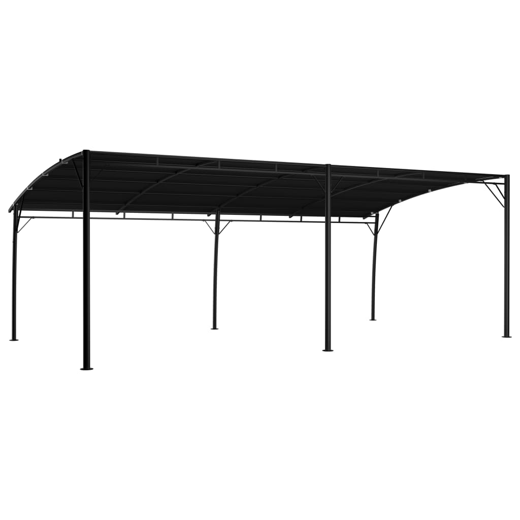 Tenda Parasole da Giardino 6x3x2,55 m Antracite 47980