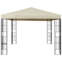 Gazebo 3x3 m Crema 47981