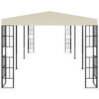 Gazebo 3x3 m Crema 47983