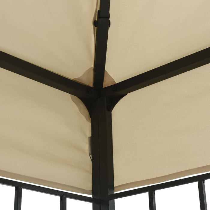 Gazebo 3x3 m Crema 47983