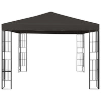 Gazebo 3x3 m Antracite 47984