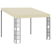 Gazebo a Parete 3x3 m Crema in Tessutocod mxl 87654