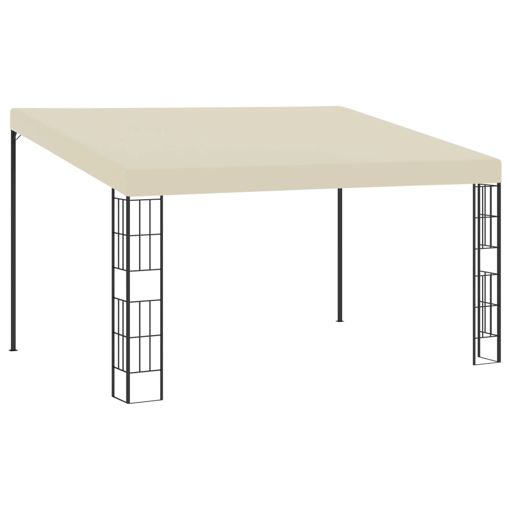 Gazebo a Parete 3x4 m Crema in Tessutocod mxl 121151