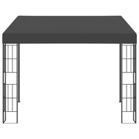 Gazebo a Parete 3x3 m Antracite in Tessutocod mxl 97229