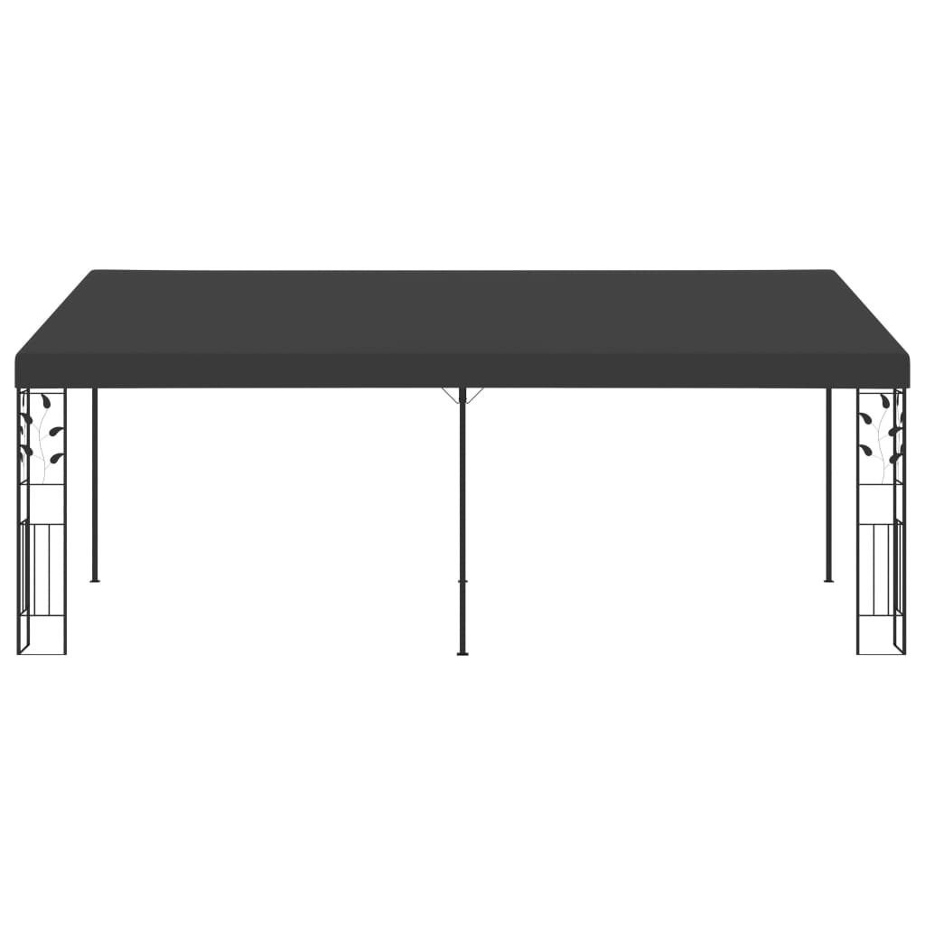 Gazebo a Parete 6x3x2,5 m Antracite 48002