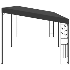 Gazebo a Parete 6x3x2,5 m Antracite 48002