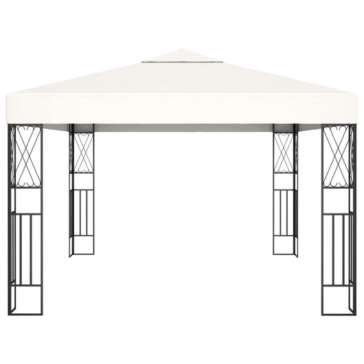 Gazebo 3x4 m Crema in Tessuto 48007
